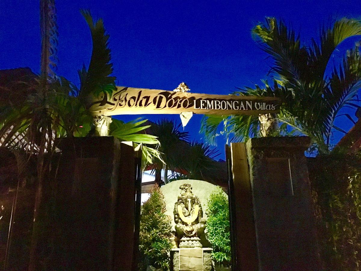 Bed and Breakfast Isola D'Oro Lembongan Nusa Lembongan Exterior foto