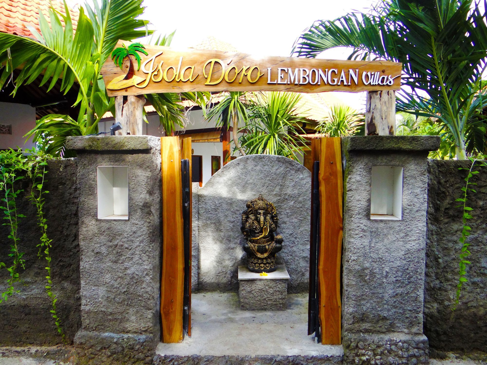 Bed and Breakfast Isola D'Oro Lembongan Nusa Lembongan Exterior foto